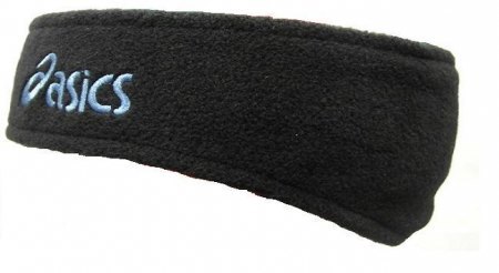 opaska Asics Fleece Headband Black (1)