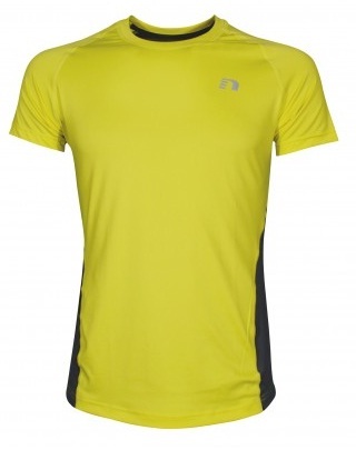koszulka męska Newline żółta | 11647-541 (1)