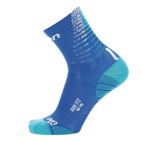 skarpety UYN Run Fit Socks Blue/Turquoise (1)