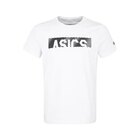 koszula ASICS Esnt Diagonal SS TOP biała | 2031A349-100 (1)