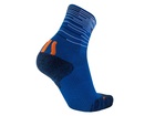 skarpety UYN Free Run Socks royal blue/orange (2)